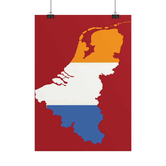 Greater Holland Matte Map