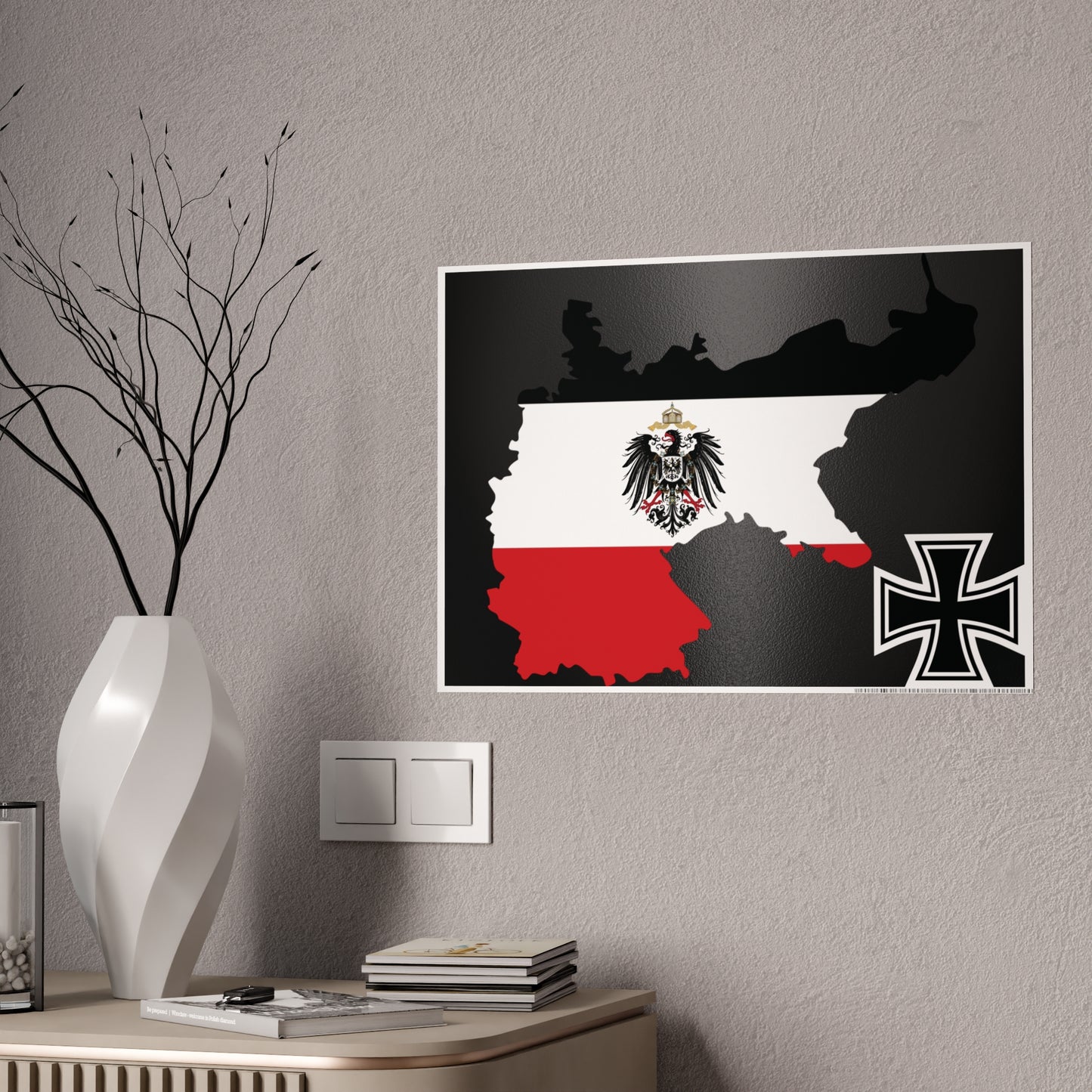 German Empire Gloss Map