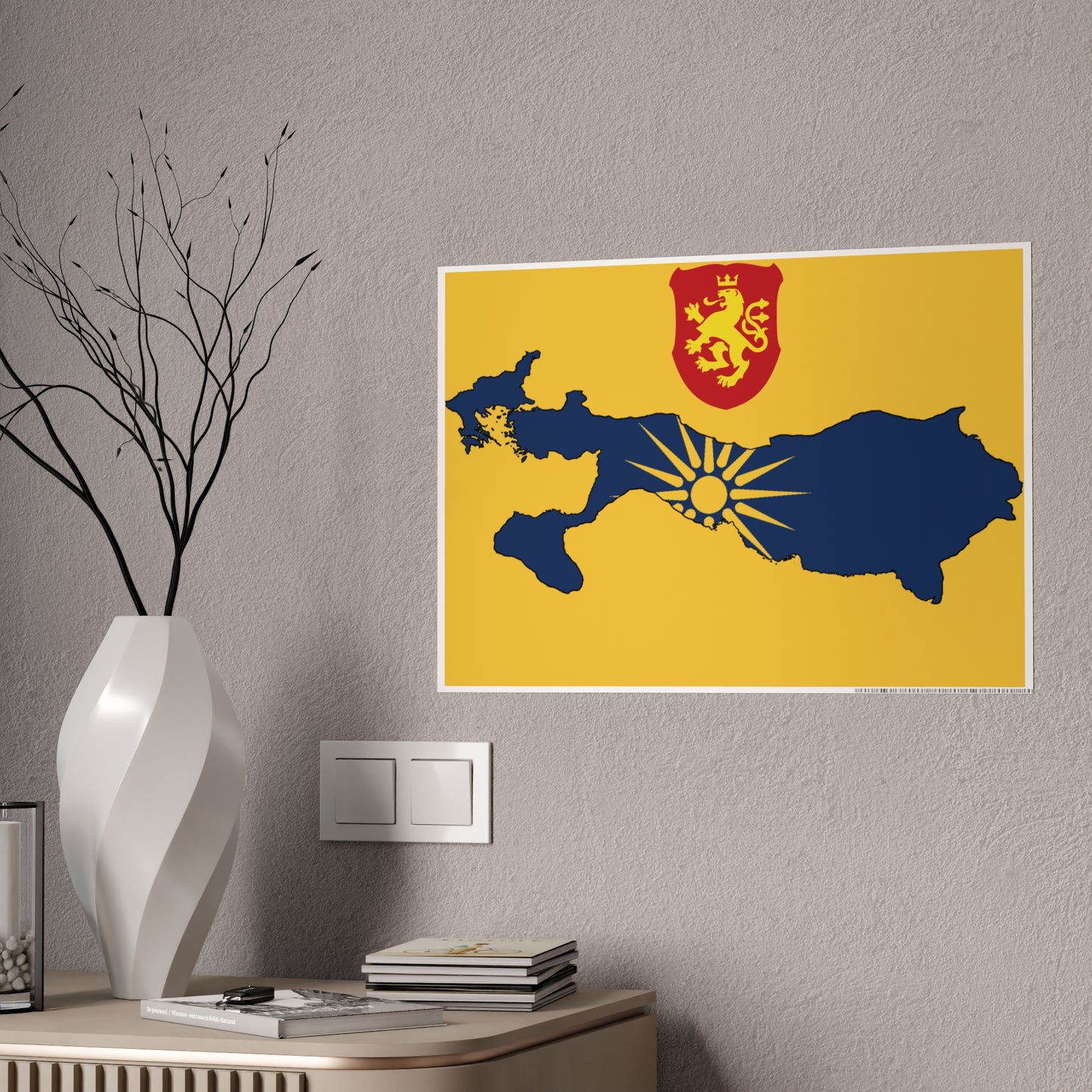 Macedonian Empire Gloss Map